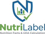 NutriLabel — Nutrition Facts & GDA Calculation